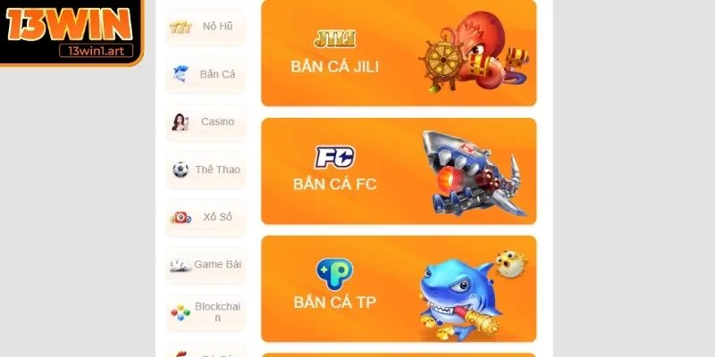 Khám phá thế giới Bắn Cá tại nhà cái 13WIN