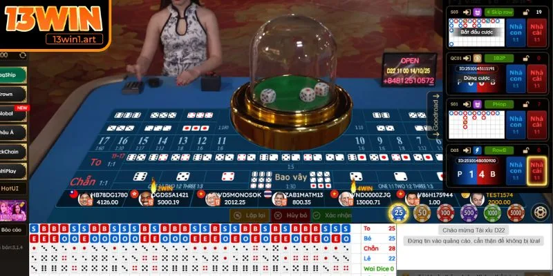 cach choi tai xiu luon thang tong diem Cách chơi Tài Xỉu luôn thắng theo tổng điểm trung bình