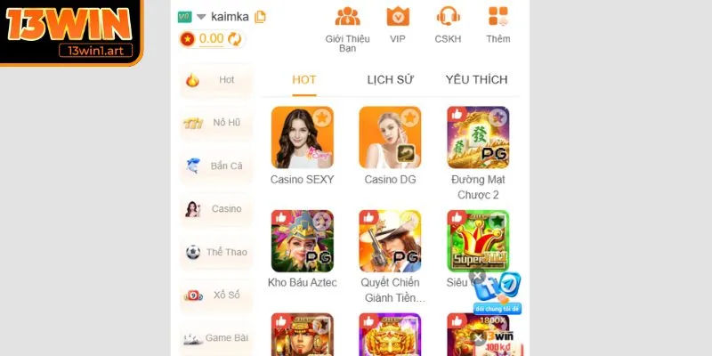 Hướng dẫn tân binh cách truy cập mục Mẹo Chơi 13WIN