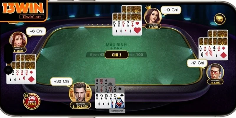 bai mau binh quy tac thang thua Quy tắc thắng thua khi chơi