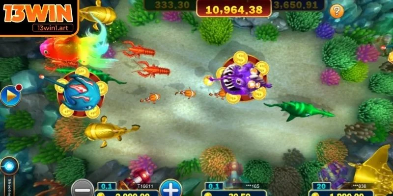 ban ca dai duong uu tien Ưu tiên bắn cá bơi chậm gần màn hình