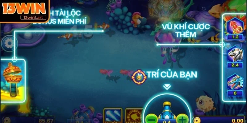 Ưu điểm của Bắn cá Thần Tài