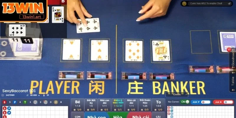 cac the bai baccarat cach tinh Cách tính các thế bài Baccarat chuẩn xác
