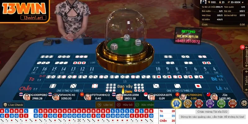 Theo dõi lịch sử kết quả trước khi đặt cược