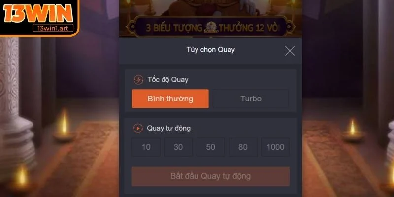 ganesha vang bat dau Cách vào 13WIN bắt đầu ván quay hũ Ganesha Vàng
