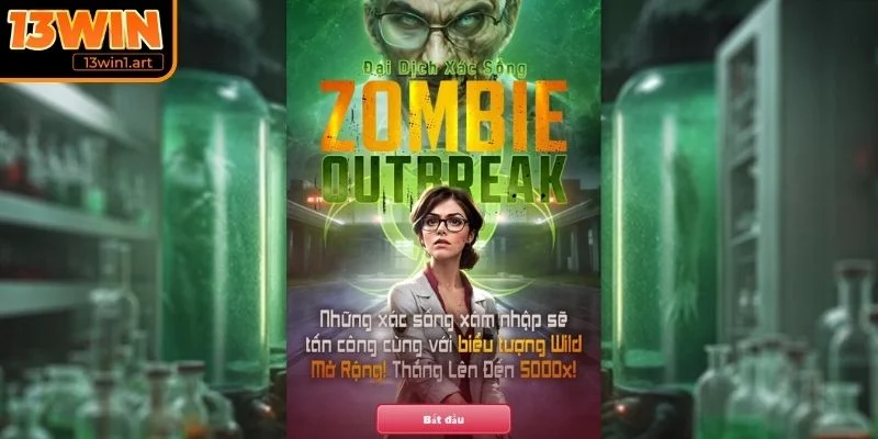 khung hoang xac song tong quan Tổng quan game nổ hũ Khủng Hoảng Xác Sống 13WIN