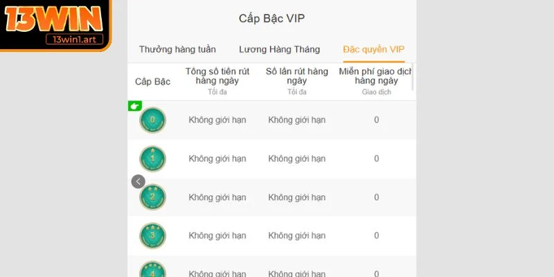 vip doc quyen co che thuong ro rang Cơ chế thưởng rõ ràng