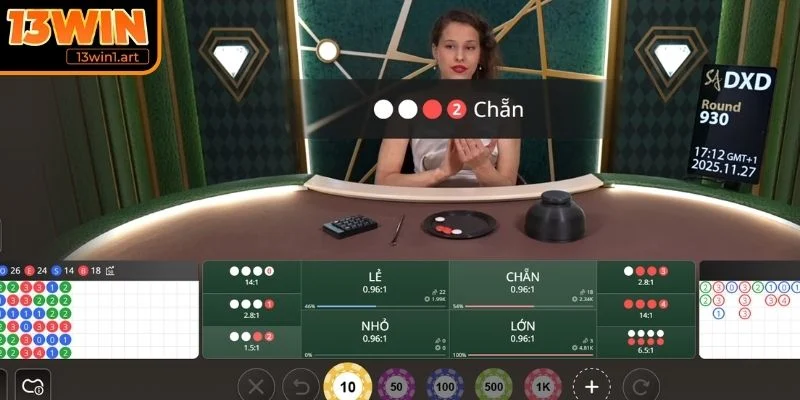 Cửa cược màu trong Xóc Đĩa Thần Tài